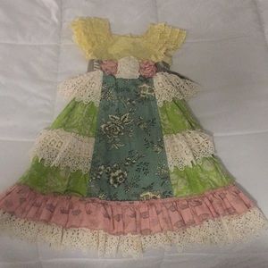 Mustard Pie Lace Dress